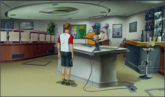 Powrócił na mostek, a następnie zjechał windą - Nurkując w przeszłość (1) | Rozdział V | Runaway 2 Sen Żółwia - Runaway 2: Sen Żółwia - poradnik do gry