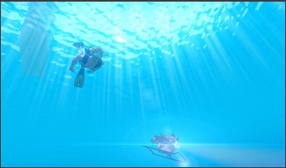 Ponownie zanurkował - Nurkując w przeszłość (4) | Rozdział V | Runaway 2 Sen Żółwia - Runaway 2: Sen Żółwia - poradnik do gry