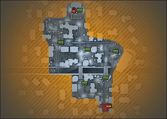 Kłódka jest zamknięta, zatem przejęcie flagi nie jest możliwe. - Poradnik do gry - Tryb Assault Lines | Battlefield 2142 Northern Strike - Battlefield 2142: Northern Strike - poradnik do gry