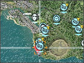 Jak można się łatwo domyślić, także i ten wyścig będzie opierał się na konieczności wykonania kilku efektownych nawrotów - Klasa F (cz.2) | Wyścigi | Test Drive Unlimited - Test Drive Unlimited - poradnik do gry