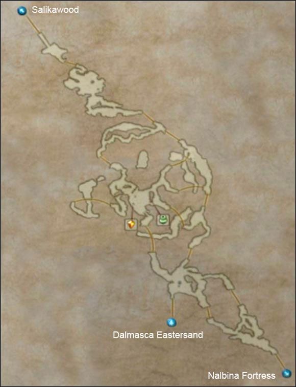 Zauważyłeś te tereny niepołączone z niczym drogami? Między nimi powstaną przejścia, dzięki unoszonym przez parę liściom. Będziesz mógł do nich dotrzeć, ale jeszcze nie teraz. - Mosphoran Highwaste | Część II | Solucja Final Fantasy XII - Final Fantasy XII - poradnik do gry