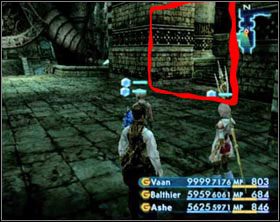Znikającą ścianę znajdziesz między Blood Gigasami, a Darkmareem - Stilshrine of Miriam | Część II | Solucja Final Fantasy XII - Final Fantasy XII - poradnik do gry