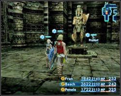 Tu biegnij do następnej sali, gdzie skręć w prawo i biegnij wzdłuż korytarza - Stilshrine of Miriam | Część II | Solucja Final Fantasy XII - Final Fantasy XII - poradnik do gry