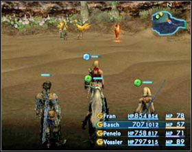 Przy południowo-zachodnim wyjściu z Ogir-Yensa Sandsea natkniesz się na wędrownego kupca, Dycea i kamień bramy. - Ogir-Yensa Sandsea | Część I | Solucja Final Fantasy XII - Final Fantasy XII - poradnik do gry