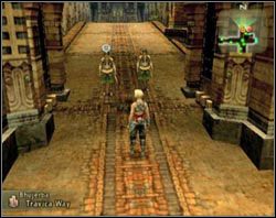 Rozmawiasz z jednym ze strażników (Bhujerban Sainikah ) i wybierasz kolejno: Take me to him i Im ready - Bhujerba znowu | Część I | Solucja Final Fantasy XII - Final Fantasy XII - poradnik do gry