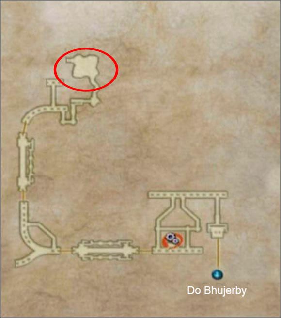 Obszar zaznaczony to druga część wydobywcza w Lhusu mines. - Lhusu Mines | Część I | Solucja Final Fantasy XII - Final Fantasy XII - poradnik do gry