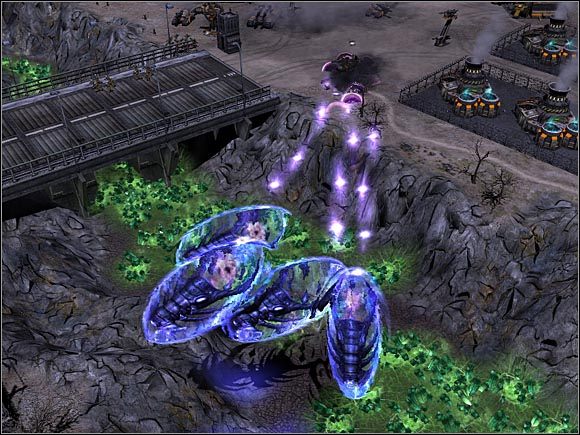 Dewastatory to doskonałe jednostki do niszczenia celów naziemnych. - Scrin - Chorwacja | Command & Conquer 3 Wojny o Tyberium - Command & Conquer 3: Wojny o Tyberium - poradnik do gry