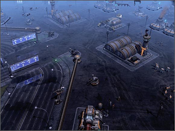 Położona na północy baza GDI szybko zostanie obrócona w perzynę dzięki planetarnym lotniskowcom szturmowym. - Scrin - Monachium | Command & Conquer 3 Wojny o Tyberium - Command & Conquer 3: Wojny o Tyberium - poradnik do gry