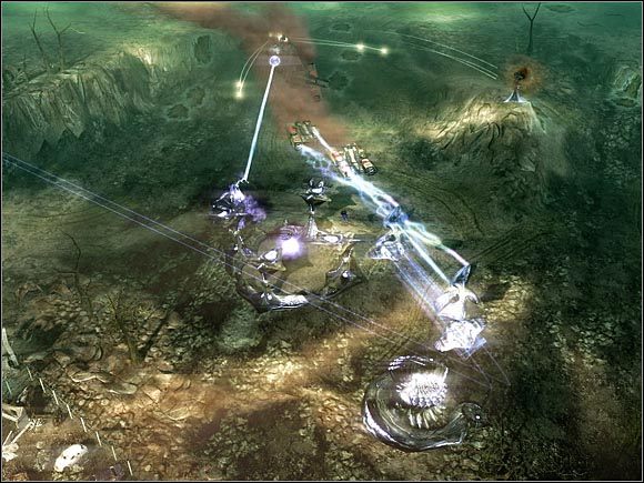 Po zlikwidowaniu baz GDI, możesz przypuścić szturm na siedziby Obcych. - Nod - Operacja Sztylet | Command & Conquer 3 Wojny o Tyberium - Command & Conquer 3: Wojny o Tyberium - poradnik do gry