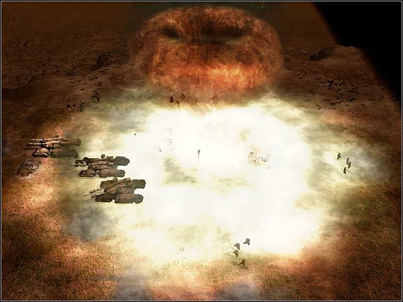 Uderzenie nuklearne zniszczy nie tylko centrum sterowania działem jonowym, ale również całą południową bazę GDI. - Nod - Ayers Rock | Command & Conquer 3 Wojny o Tyberium - Command & Conquer 3: Wojny o Tyberium - poradnik do gry