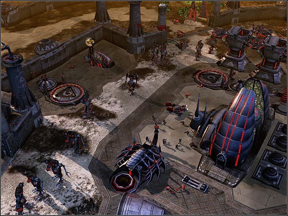 Uzyskaj dostęp do bomby atomowej, a za pozostałe fundusze wyprodukuj nowe jednostki. Nie warto atakować bazy GDI, gdyż zostanie ona zniszczona bez Twojego udziału. Armia Awatarów posłuży Ci natomiast do unicestwienia zdrajców. - Nod - Sarajewo | Command & Conquer 3 Wojny o Tyberium - Command & Conquer 3: Wojny o Tyberium - poradnik do gry