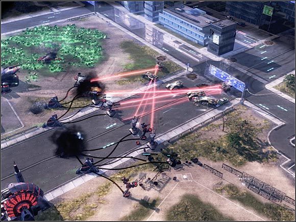 Twoja baza będzie atakowana przez liczne oddziały GDI, dlatego też zadbaj o jej należytą ochronę. - Nod - Waszyngton | Command & Conquer 3 Wojny o Tyberium - Command & Conquer 3: Wojny o Tyberium - poradnik do gry