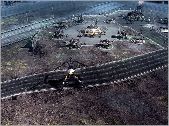 Przejmowanie Trójnogów to dobry sposób na pozyskanie bardzo skutecznych w ataku jednostek. - GDI - Stuttgart | Command & Conquer 3 Wojny o Tyberium - Command & Conquer 3: Wojny o Tyberium - poradnik do gry