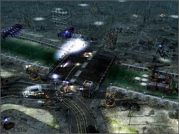 Emitery dźwiękowe powstrzymają jednostki naziemne wroga, o ile uda Ci się zdobyć elektrownię. - GDI - Monachium | Command & Conquer 3 Wojny o Tyberium - Command & Conquer 3: Wojny o Tyberium - poradnik do gry