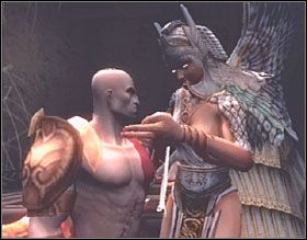 W końcu stajesz naprzeciwko Siostrom Przeznaczenia - Temple of the Fates | Solucja God of War II - God of War II - poradnik do gry