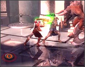 Aby się stąd wydostać, będziesz musiał wykazać się dość dobrym refleksem - The Hall of Atropos | Solucja God of War II - God of War II - poradnik do gry