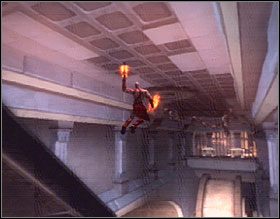 Przejdź przez wrota, które pękły od jęków ginących przeciwniczek - The Temple of Lahkesis (1) | Solucja God of War II - God of War II - poradnik do gry