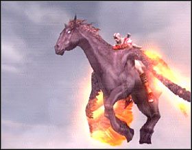 Idź przez jaskinię aż do kolejnego punktu zapisu, gdzie spotkasz nowy rodzaj przeciwników - nie wymagają oni jednak żadnego specyficznego podejścia, są tylko nieco mocniejszą wersją zwykłych piechurów - Lair of the Titan (2) | Solucja God of War II - God of War II - poradnik do gry