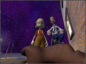 Oczywiście nasz bohater kieruje się natychmiast ku ruinom kościoła, skąd z daleka słychać już histeryczne okrzyki Lorraine i przekleństwa listonosza - Na ratunek Cornelii, 20:24 - Wypadek przy pracy... | Mały przestępca, 19:00, Na ratunek Cornelii - Tony Tough 2: A Rakes Progress - poradnik do gry