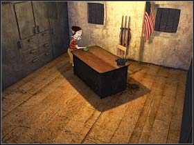 Kiedy tylko stróż prawa wchodzi do celi, Tony daje z niej drapaka, zamykając ojca Seymoura wewnątrz - Za kratkami... | Mały przestępca, 19:00, Na ratunek Cornelii | Tony Tough 2 - Tony Tough 2: A Rakes Progress - poradnik do gry