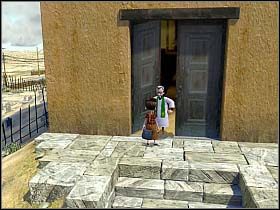 Opuściwszy sklepik, nasz wisus dociera do prowadzących do kościoła schodów (po lewej) - Ziarnko do ziarnka aż zbierze się... (cz.1) | Ulice, 13:42 | Tony Tough 2 - Tony Tough 2: A Rakes Progress - poradnik do gry