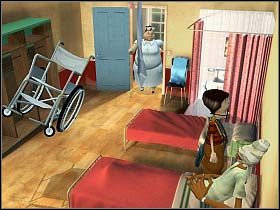 By cały zmyślny plan wypalił, mały spryciarz musi jeszcze przywołać - leżącym na nocnej szafce dzwonkiem - siostrę Lorraine - Szpital, 13:24 - Bezczynność to nie moja specjalność.. | Szkoła, 8:25, Szpital 13:34 - Tony Tough 2: A Rakes Progress - poradnik do gry