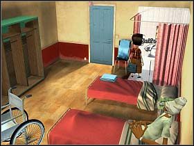 Niewielkiego okienka (po lewej) nie sposób otworzyć - Szpital, 13:24 - Bezczynność to nie moja specjalność.. | Szkoła, 8:25, Szpital 13:34 - Tony Tough 2: A Rakes Progress - poradnik do gry