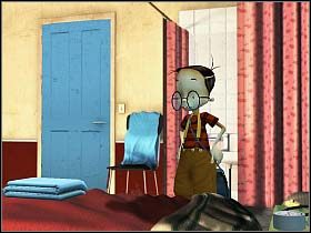 Tony budzi się na szpitalnym łóżku, a do sali zagląda soczysta pielęgniara - siostra Lorraine - Szpital, 13:24 - Bezczynność to nie moja specjalność.. | Szkoła, 8:25, Szpital 13:34 - Tony Tough 2: A Rakes Progress - poradnik do gry