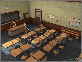 Czas dłuży mu się niemiłosiernie i jakoś brak pomysłów na szybsze opuszczenie klasy - Trzy godziny w kozie siedział, a to było tak.. | Szkoła, 8:25, Szpital 13:34 - Tony Tough 2: A Rakes Progress - poradnik do gry