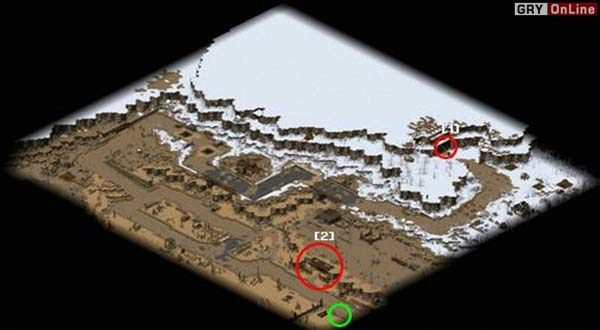 S: Tutaj zaczynasz - Mapy: Góra Cheyenne | Fallout Tactics Brotherhood of Steel - Fallout Tactics: Brotherhood of Steel - poradnik do gry