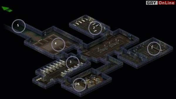 1: Sala odpraw - Mapy: Bunkier Beta | Fallout Tactics Brotherhood of Steel - Fallout Tactics: Brotherhood of Steel - poradnik do gry