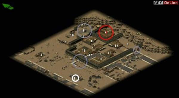 1: Punkt startowy - Mapy: Rock Falls | Fallout Tactics Brotherhood of Steel - Fallout Tactics: Brotherhood of Steel - poradnik do gry