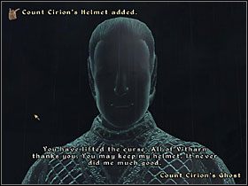 Jak już zmienisz losy trzech obrońców twierdzy, powinieneś dostać wpis do dziennika, mówiący byś raz jeszcze porozmawiał z Cirionem - [Misje inne] Ghosts of Vitharn | The Elder Scrolls IV Shivering Isles - The Elder Scrolls IV: Shivering Isles - poradnik do gry