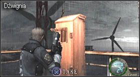 Kolejną, niezwykle przydatną atrakcją są dźwigi ze swoimi ładunkami - Boss (final chapter) - Saddler | Solucja Resident Evil 4 - Resident Evil 4 - PC - poradnik do gry