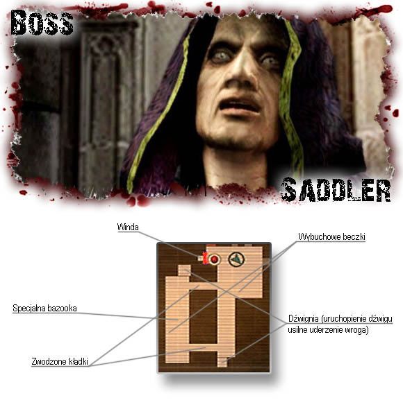 1 - Boss (final chapter) - Saddler | Solucja Resident Evil 4 - Resident Evil 4 - PC - poradnik do gry