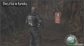 Na arenie znajdziesz dwie wybuchowe beczki (ich położenie zaznaczyłem na mapie) - Boss (5-3) - It | Solucja Resident Evil 4 - Resident Evil 4 - PC - poradnik do gry