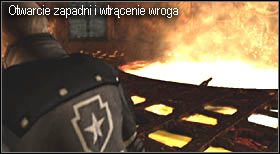 a jedynie zmienia kamerę na taką, w której widać arenę i poczynania wrogów - Boss (4-2) - Dos Gigantes | Solucja Resident Evil 4 - Resident Evil 4 - PC - poradnik do gry