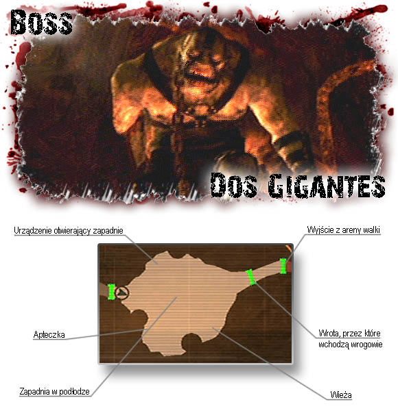1 - Boss (4-2) - Dos Gigantes | Solucja Resident Evil 4 - Resident Evil 4 - PC - poradnik do gry