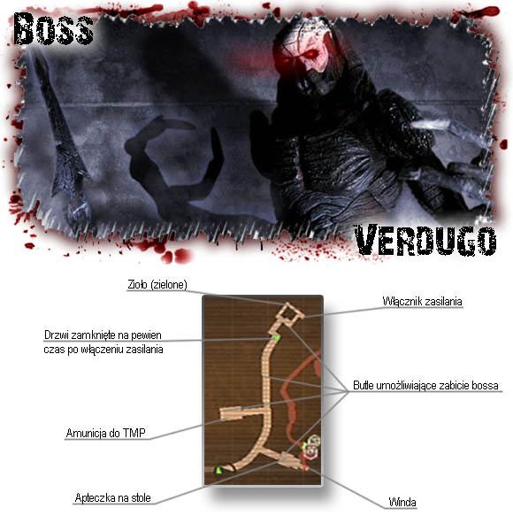 Verdugo nie jest trudnym bossem, o ile posiadasz dobry refleks, gdyż głównie za jego sprawą uchronisz się od śmierci - Boss (4-1) - Verdugo | Solucja Resident Evil 4 - Resident Evil 4 - PC - poradnik do gry