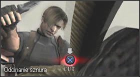 Kiedy uporasz się z potworem załączy się scenka, w której pojawi się kolejny problem - Boss (1-3) - Del Lago | Solucja Resident Evil 4 - Resident Evil 4 - PC - poradnik do gry