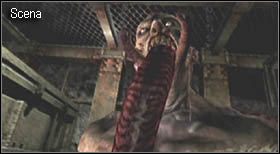 Idąc parę kroków dalej ścieżką pod górę dotrzesz do miejsca, gdzie załączy się dłuższa scena - Island (5-3) - klatki z IT | Solucja Resident Evil 4 - Resident Evil 4 - PC - poradnik do gry