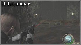 Zanim udasz się drogą w prawo, nie zapomnij podnieś zioła we wnęce za zniszczoną siatką - Island (5-3) - klatki z IT | Solucja Resident Evil 4 - Resident Evil 4 - PC - poradnik do gry