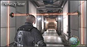 Przejdź przez drzwi na wprost - Island (5-3) - przejście między laserami | Solucja Resident Evil 4 - Resident Evil 4 - PC - poradnik do gry