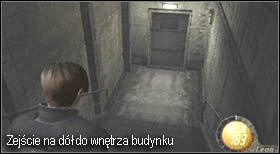 Gdy to uczynisz otworzą się drzwi na samym dole, prowadzące dalej - Island (5-4) - wróg z kartą klucz | Solucja Resident Evil 4 - Resident Evil 4 - PC - poradnik do gry