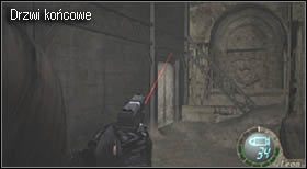 Przejdź przez kolejne drzwi i udaj się w miejsce wskazane na zdjęciu po boku, do kolejnej rundy - Island (5-4) - zestrzelony helikopter | Solucja Resident Evil 4 - Resident Evil 4 - PC - poradnik do gry