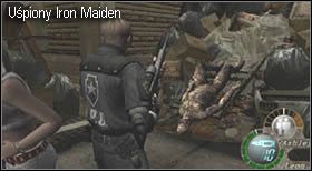 Obok miejsca upadku leżeć będzie potwór, którego przebudzenie spowoduje otwarcie pierwszej bramy - Island (5-2) - zsyp | Solucja Resident Evil 4 - Resident Evil 4 - PC - poradnik do gry