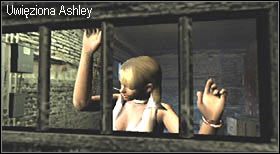 Kamera wskaże dwóch przeciwników pilnujących drzwi oraz Ashley starającą się wydostać - Island (5-1) - Uwięziona Ashley | Solucja Resident Evil 4 - Resident Evil 4 - PC - poradnik do gry