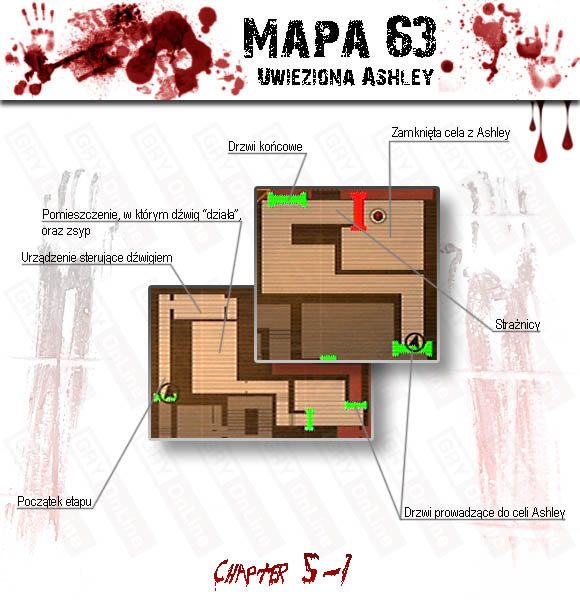 1 - Island (5-1) - Uwięziona Ashley | Solucja Resident Evil 4 - Resident Evil 4 - PC - poradnik do gry