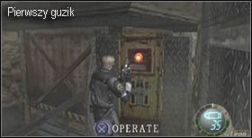 Na końcu znajdziesz pierwszy przycisk otwierający końcową bramę - Island (5-4) - wsparcie powietrzne | Solucja Resident Evil 4 - Resident Evil 4 - PC - poradnik do gry