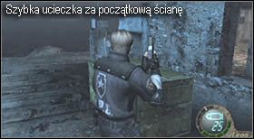 Będąc już na jej terenie załączy się krótka scenka, w której dojdzie do ataku dość poważnego wroga - Island (5-1) - laserowe przejście | Solucja Resident Evil 4 - Resident Evil 4 - PC - poradnik do gry